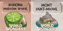 World Wonders: Bighorn  Medicine Wheel / Mont Saint-Michel Promo Pack