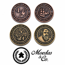 Darwin's Journey Metal Coin Set