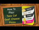 Taco Cat Goat Cheese Pizza - Ridiculous Large Edition
