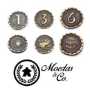 7 Wonders: Duel Metal Coin Set