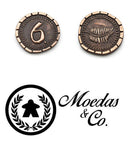 7 Wonders: Leaders Metal Coin Set