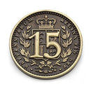 Brass Metal Coin Set