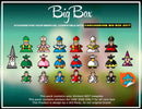 Carcassonne (Big Box 2017 Edition) Sticker Upgrade Kit