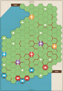 Age of Steam Deluxe: Hungary & Finland Map