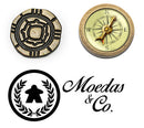 Lost Ruins of Arnak Metal Coin & Compasses Set